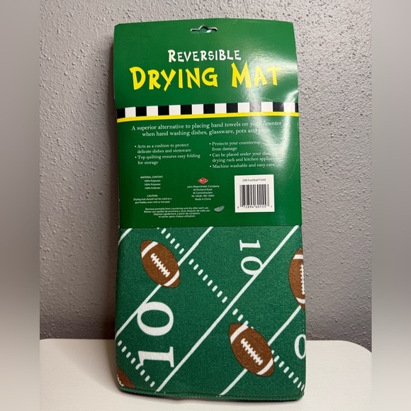 Ritz Reversible Drying Mat Footbal Go Flag - Picture 4 of 6